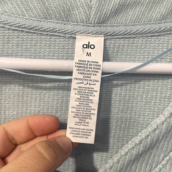 COPY - Alo Yoga Chenille Chalet Cardigan - Picture 2 of 6